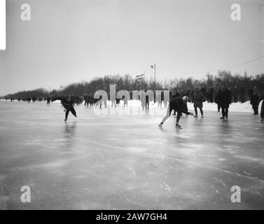 Short Course Championships in the Netherlands Ankeveen Date: January 3, 1963 Location: Ankeveen Keywords: CHAMPIONSHIPS Stock Photo