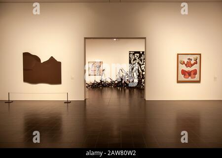 Contemporary Art at the Kunsthalle in Hamburg, Germany Stock Photo