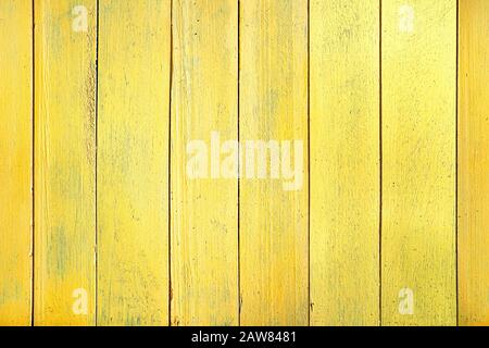 Seamless horizontal texture of wooden planks placed vertically. The uniform color of the wooden fence. Wood boards texture useful for background Stock Photo