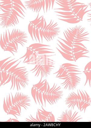 Tropical palm leaves, jungle leaf seamless floral pattern background ...