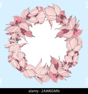 Floral pattern, can use be for shawl, decor, fabric. Stock Vector