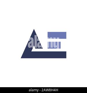 initial letter ae or ea logo vector design Stock Vector Image & Art - Alamy
