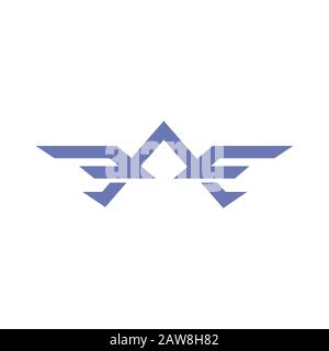 initial letter ae or ea logo vector design Stock Vector