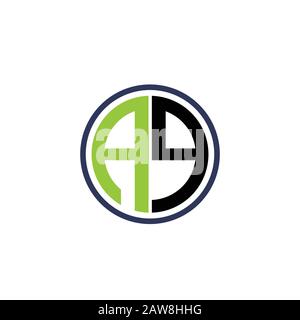 initial letter ae or ea logo vector design Stock Vector