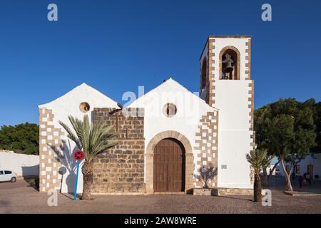 Iglesia de San Miguel Arcángel, Tuineje, Fuerteventura, Canary Islands Stock Photo