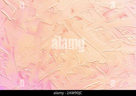 Old style vintage wall background. Multicolor abstract background. Cement wall texture. Close up. Stock Photo