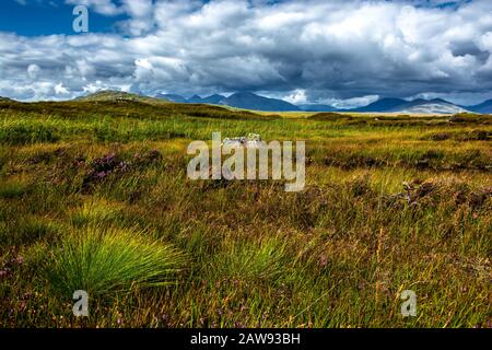 Landscape Of Connemara in Ireland Stock Photo