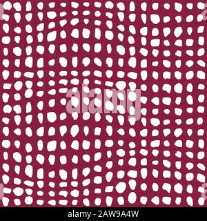 Seamless pattern of irregular shapes. Fascinating background for textiles, surface, clothes, wallpaper, site backdrop. Eps file, vector image. Stock Vector