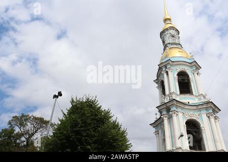 july 17. 2019. Saint-Petersburg, Russia Beautiful old city architecture History Stock Photo