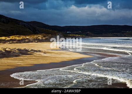 BettyHill Beach, Sutherland, Scotland, UK Stock Photo