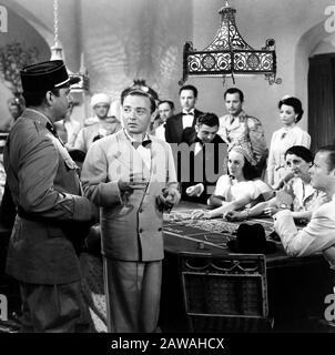 1942 , USA : The actor PETER LORRE  ( 1904 – 1964 ) , pubblicity still  for CASABLANCA by Michael Curtiz , from a play by Murray Burnett  .  - FILM - Stock Photo