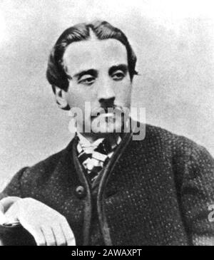 1860 ca , ITALY : The  Italian patriot, military leader during the Italian Unification, and politician GIUSEPPE MISSORI  ( 1829 - 1911 ) . With the it Stock Photo