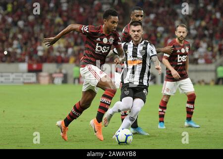 Flamengo team during Flamengo x Atletico MG, a match valid for the 32nd ...