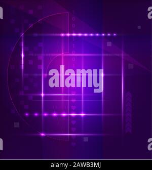 Abstract art vector backgrounds with various creative elements Stock Vector