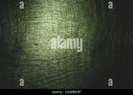 Scratched color texture. abstract green background. grunge texture Stock Photo