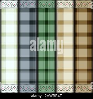 Batak ethnic seamless pattern with motif ulos. creative design cloth pattern. Tribal ethnic ornament seamless pattern. Colorful vector illustration. E Stock Vector
