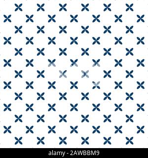 abstract geometric seamless pattern with blue color. wallpaper decoration background Stock Vector