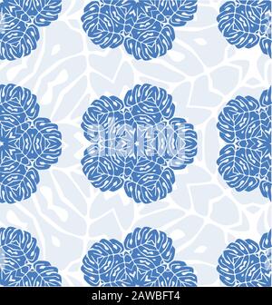 Seamless ornament pattern vector tile for design needs Stock Vector