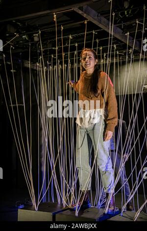 MADRID 07/02/2020/ ESTRENO DE WASTED EN LA SALA PONCELA DEL TEATRO MUNICIPAL Stock Photo