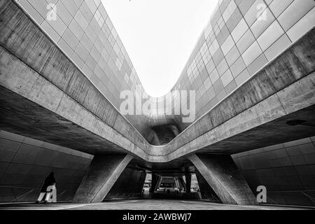 Dongdaemun Design Plaza in Seoul, South Korea Stock Photo