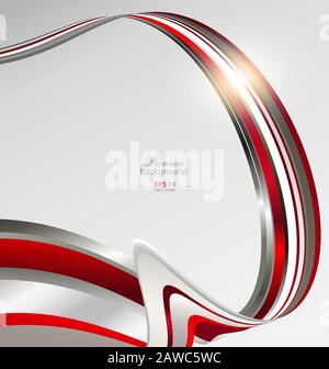 Creative vector illustration of the abstract frame background Stock Vector