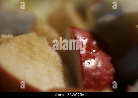 Apples Macro Shot 1 Stock Photo