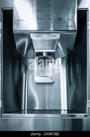 the water- ice supply system Stock Photo