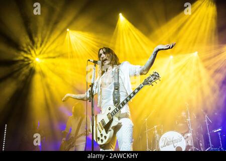 The Darkness live in Milano 2020 Stock Photo