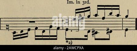 Counterpoint applied in the invention, fugue, canon and other polyphonic forms : an exhaustive treatise on the structural and formal details of the polyphonic or contrapuntal forms of music, for the use of general and special students of music . etc. or:. 84 APPLIED COUNTERPOINT. Par. 35c. Im. in 4th in 6th. II Tl=? Stock Photo