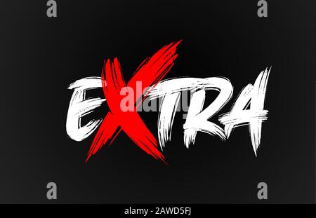 https://l450v.alamy.com/450v/2awd5fj/red-white-black-extra-grunge-word-text-for-typography-icon-logo-design-hand-drawning-brush-stroke-2awd5fj.jpg