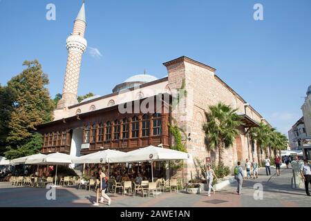 Dzhumaya Mosque, Plovdiv, European Capital of Culture 2019, Plovdiv Province, Bulgaria Stock Photo