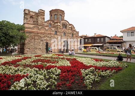 Church of Christos Pantokrator, Nessebar, Burgas Province, Bulgaria Stock Photo