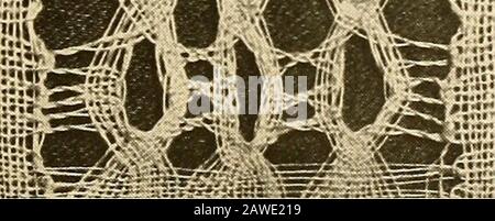 A lace guide for makers and collectors; with a bibliography and five-language nomenclature, profusely illuswith halftone plates and key designs . Stock Photo