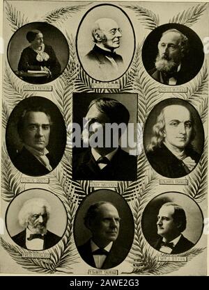 A biographical record of Schuyler County, New York . speculative deals in pork andgrain of immense proportions and also erectedmany large warehouses for the storage ofgrain. He became one of the representativebusiness men of Chicago, where he becameclosely identified with all enterprises of apublic nature, but his fame as a great busi-ness man e.xtended to all parts of the world.He founded the Armour Institute at Chi-cago and also contributed largely to benevo-lent and charitable institutions. ROBERT FULTON.—Although Fultonis best known as the inventor of thefirst successful steamboat, yet his Stock Photo