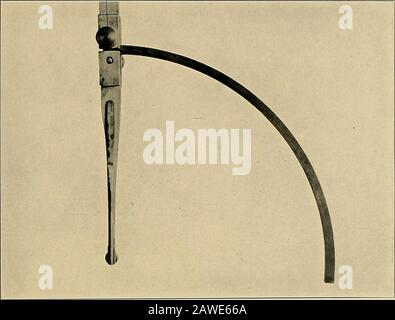 The Philippine journal of science . VENTRO-LATERAL VIEW OF THE CEPHALOGRAPH AT WORK AT TAYTAY, PROVINCE OF RIZAL, ISLAND OF LUZON, IN 1909. PLATE I. Bean : A Cephalograph.] [Phil. Journ. Sci., Vol. IV, No. 5.. Fig. 1. THE MEASURING ARM OF THE PANTOGRAPH. THE SIDE FACING THE OPERATOR OF THE CEPHALOGRAPH. Stock Photo