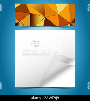 Geometric abstract background for creative needs Stock Vector