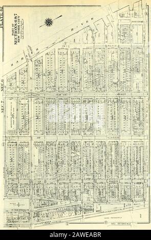 The iconography of Manhattan Island, 1498-1909 : compiled from original sources and illustrated by photo-intaglio reproductions of important maps, plans, views, and documents in public and private collections . Stock Photo