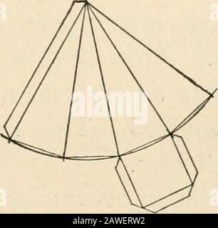 Constructive work; . maker equal to the width of the desired base, cut the partof circle drawn in four places. Connect these points with center of circle. Construct asquare on base of triangle as shown in drawing. 87 EXERCISE CMatch Safe, Draw an oblong 8 by 5 inches. On the upper half of this oblong is pasted a cat madeof circles of black emery paper. The body is a i|-inchcircle, the head is a i^-inch circle. On the lower half are two pockets made as shown inworking drawing. Draw at least half of a 6-inch circle. With 2 inches on Stock Photo