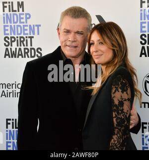 (L-R) Ray Liotta and Silvia Lombardo attend "Love Gilda" screening at