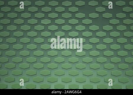 Hexagon pattern. geometric background. hexagonal grid. abstract green texture with hex mesh Stock Photo