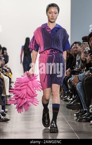 New York, USA. 08th Feb, 2020. February 8th 2020 - New York, USA - Private Policy Fall Winter 2020 Runway at New York Fashion Week. Photo Credit: rudy k/Alamy Live News Stock Photo