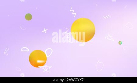 Real good simple galaxy background illustrations set. Illustration, graphic. Funny hi-res and fresh. Stars, planets, signs. Stock Vector