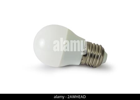 LED lamp isolated on white background Stock Photo