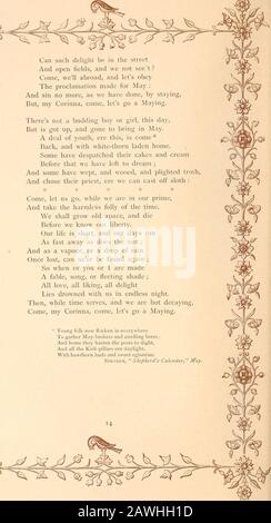 Two centuries of song : or, Lyrics, madrigals, sonnets, and other  occasional verses of the English poets of the last two hundred years . Let  not the dark thee cumber ; What