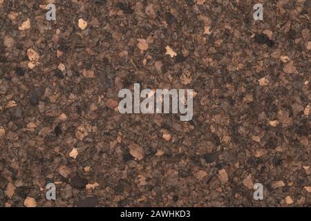 dark brown cork texture closeup, background Stock Photo