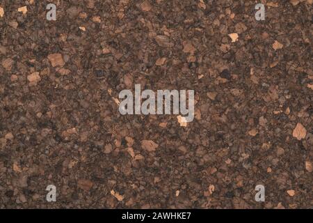 dark brown cork texture closeup, background Stock Photo