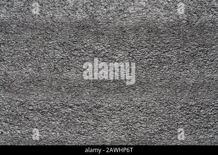 Black abstract polystyrene foam background texture. Close-up detail view of styrofoam surface, plastic sheet, polystyrene abstract synthetic Stock Photo