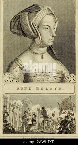 Celebrated trials : and Remarkable cases of criminal jurisprudence, from the earliest records to the year 1825 . imported that she was sometimes very devout and criedmuch, and then on a sudden would burst out into alaughter, which were evident signs of the vapours.When she heard that those who were accused with herWere sent to the Tower, she then concluded she wasundone, and said she should be sent thither herself next,and talked idly, saying, If her bishops were aboutthe king, they would speak in her behalf. She also said,that she would be a saint in heaven ; for she had donemany good deeds, Stock Photo