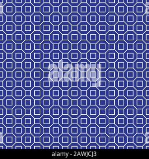 Seamless Octagonal Weave Pattern Texture Background Stock Vector