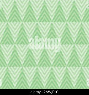 Seamless geometric pastel green pattern texture background Stock Vector